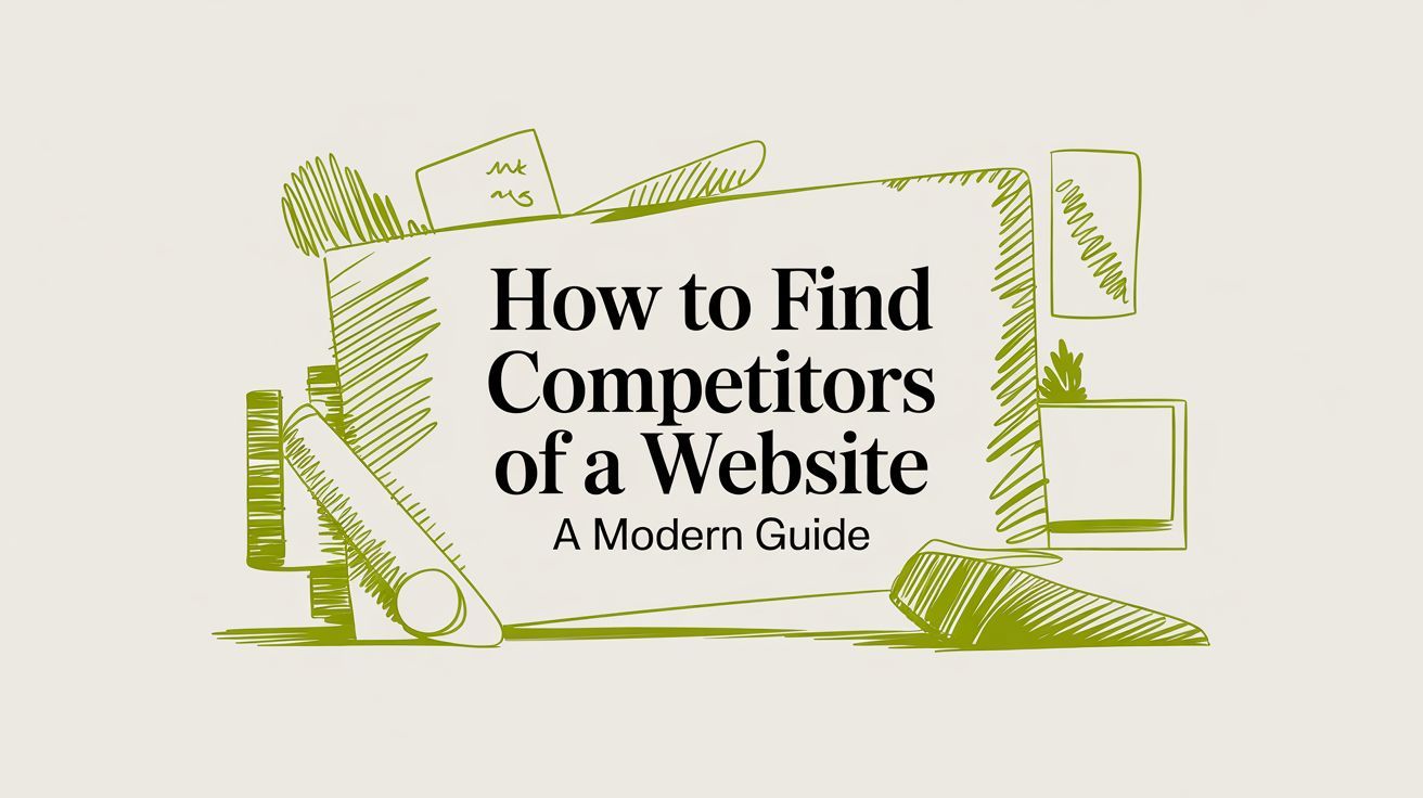 How to Find Competitors of a Website a Modern Guide