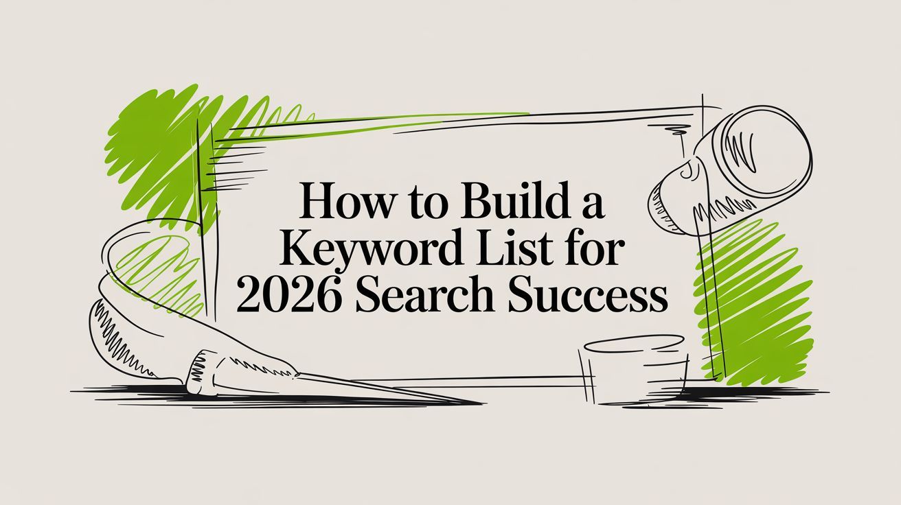How to Build a Keyword List for 2026 Search Success