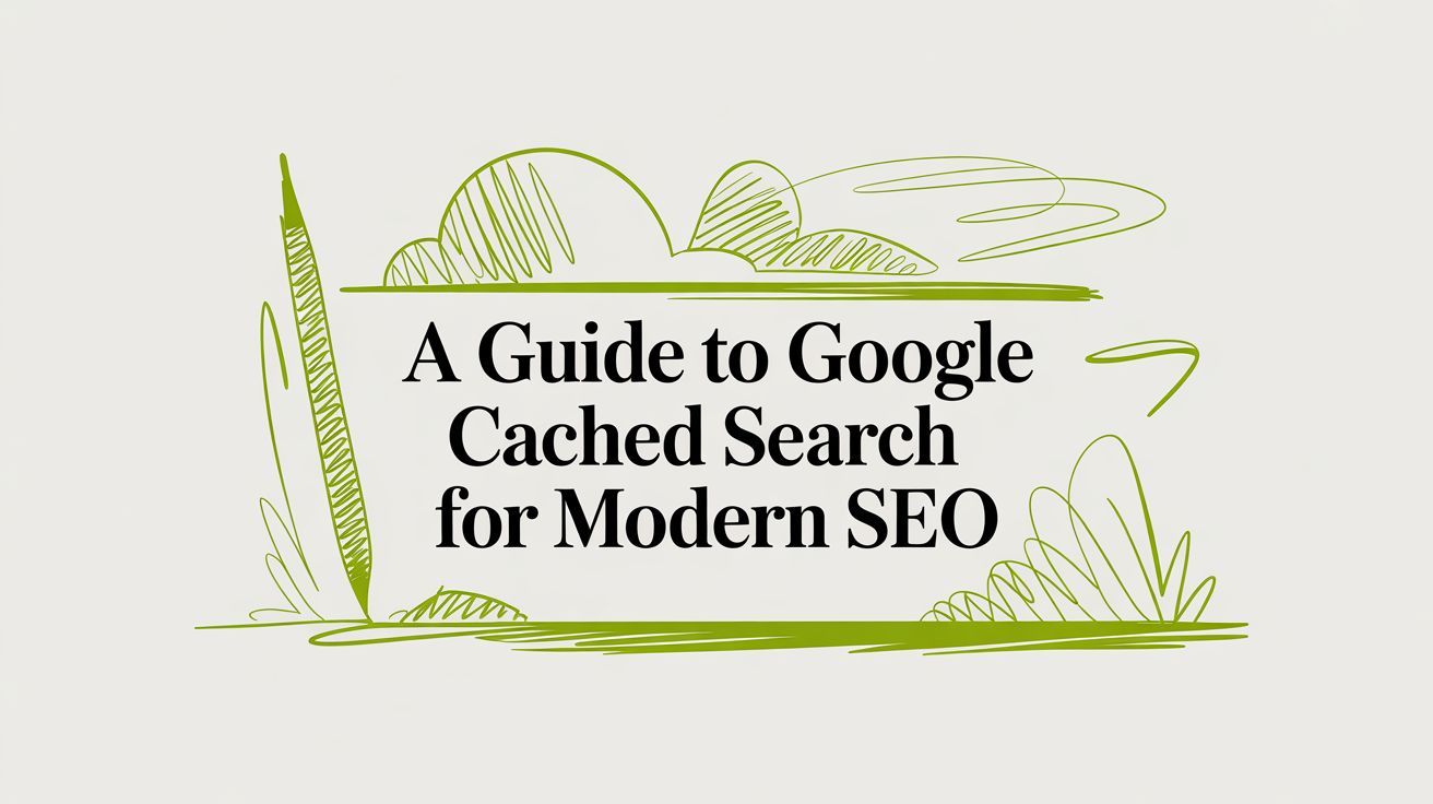 A Guide to Google Cached Search for Modern SEO