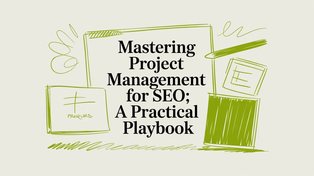 Mastering project management for seo: A practical playbook