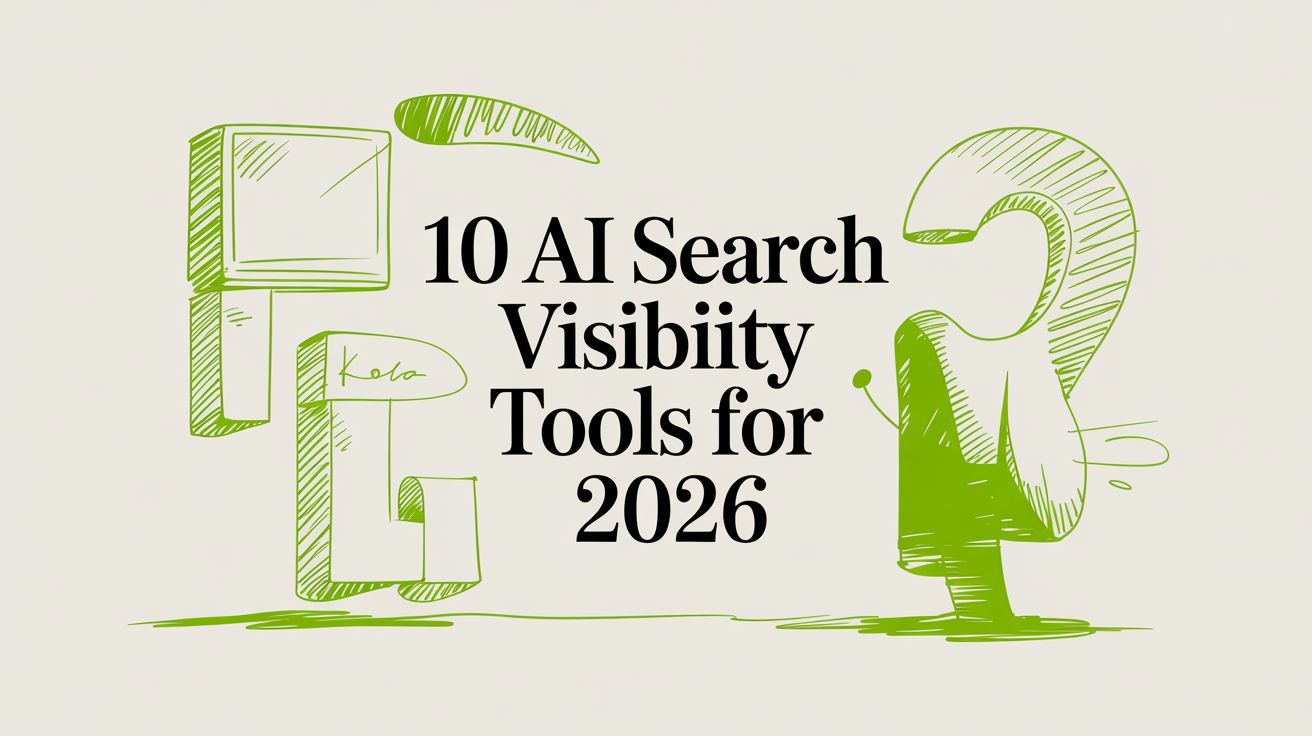 10 AI Search Visibility Tools for 2026