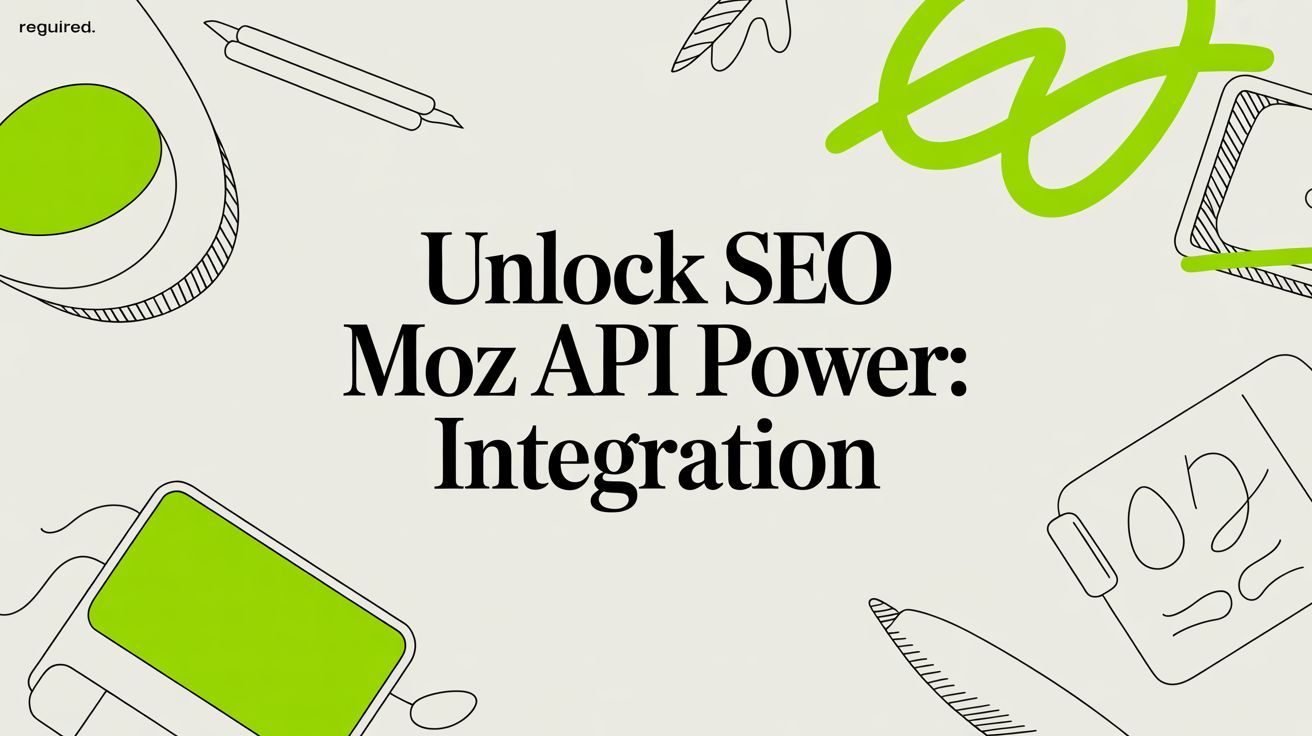 Unlock SEO Moz API Power: Integration