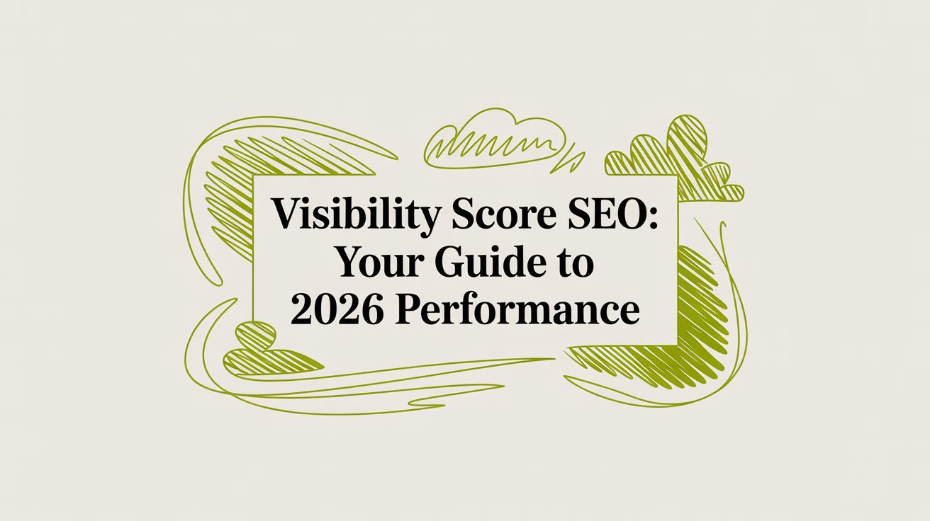 Visibility Score SEO: Your Guide to 2026 Performance