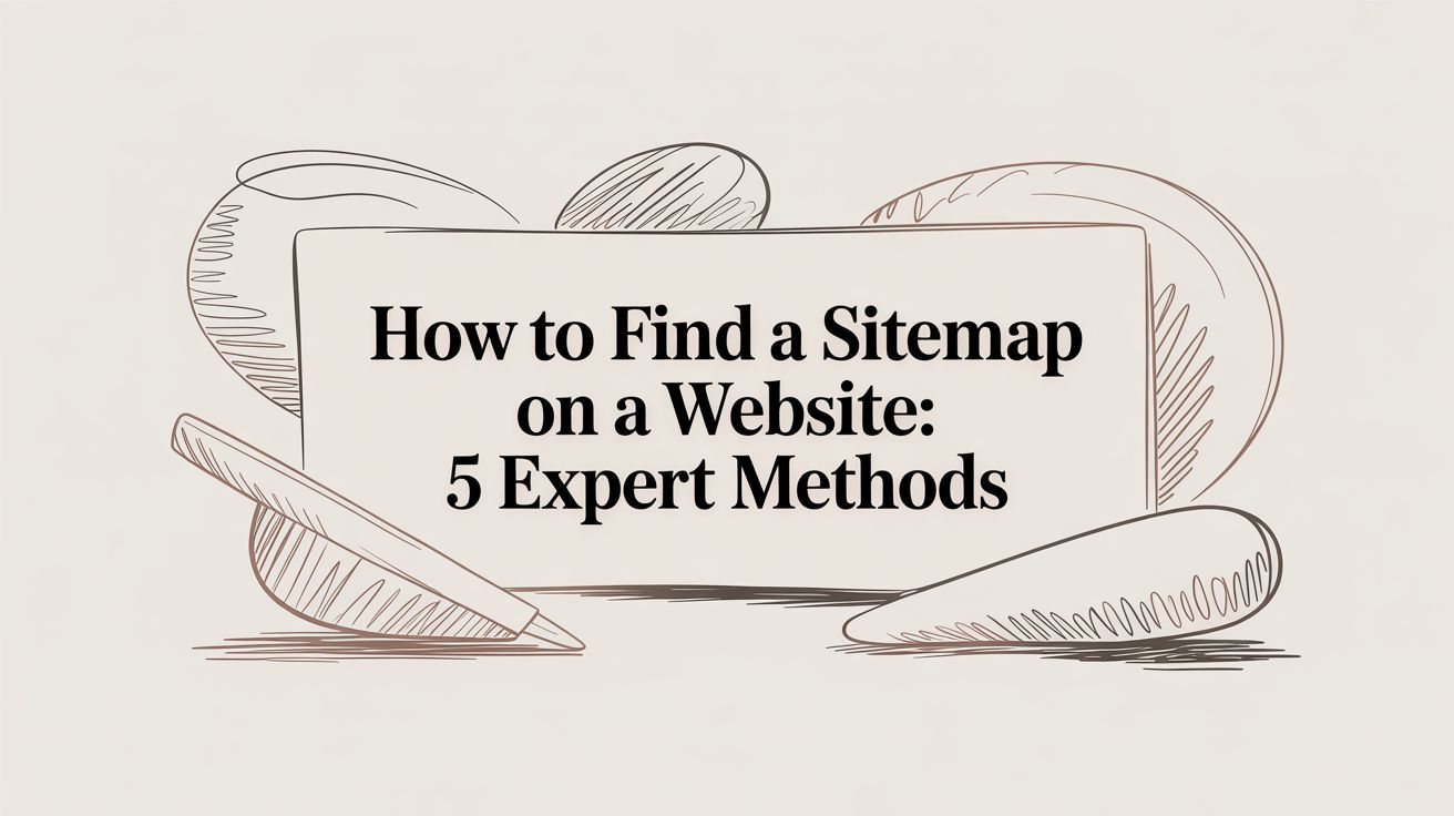 How to Find a Sitemap on a Website: 5 Expert Methods