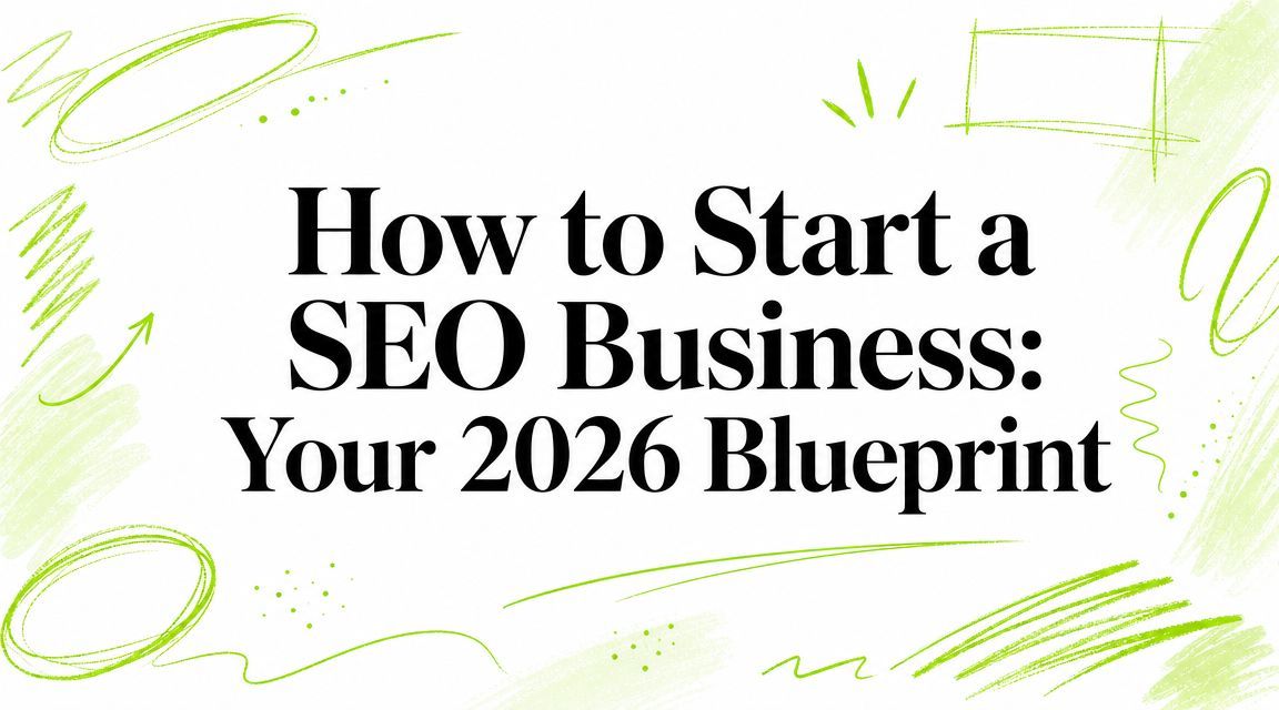 How to Start a SEO Business: Your 2026 Blueprint