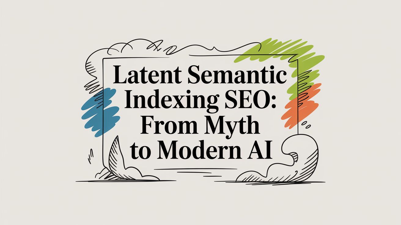 Latent Semantic Indexing SEO: From Myth to Modern AI