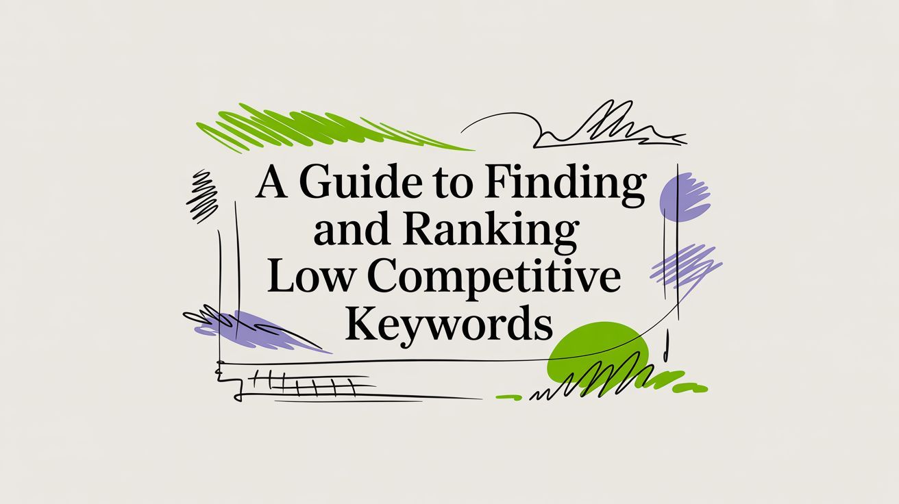 A Guide to Finding and Ranking Low Competitive Keywords
